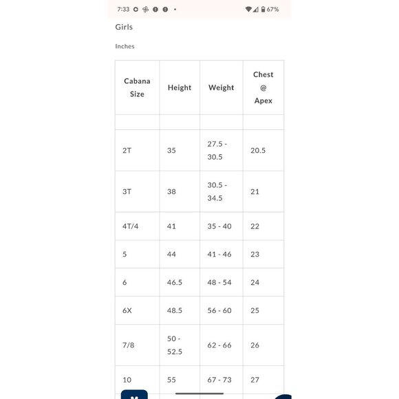 Cabana Life Girls Rash Guard Size 10 Swim Shirt Blue Embroidered Long Sleeve - Picture 15 of 15